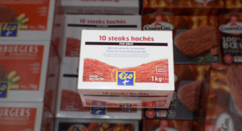 Steaks hachés surgelés aux salmonelles