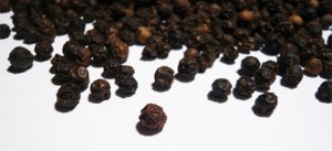 Black pepper in grains