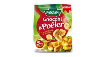 Recall of gnocchi with Sauté of Panzani