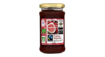 Reminder of a strawberry and guava preparation bio