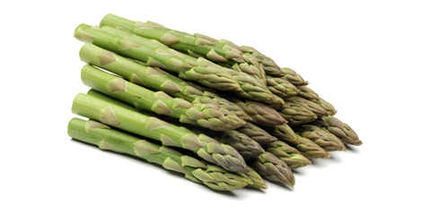 Pointes d'asperges vertes