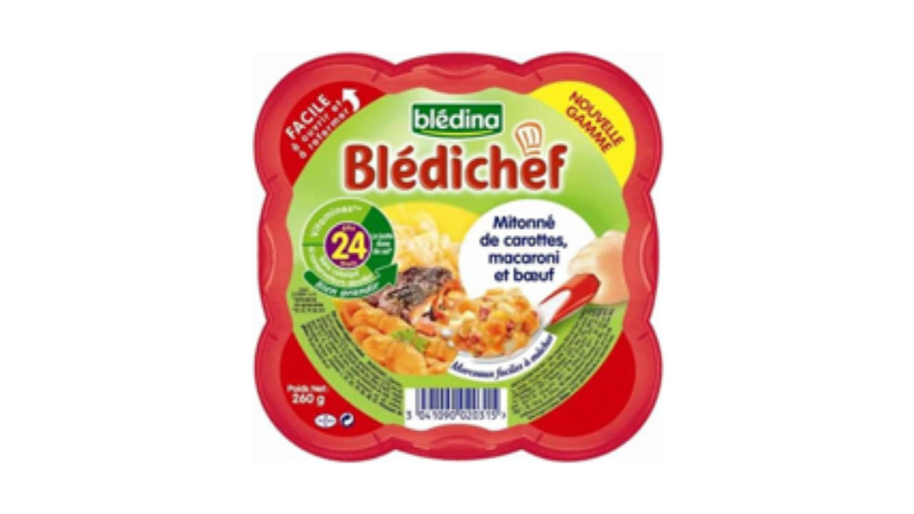 Concocted Blédina to pieces of metal - Food Alerts