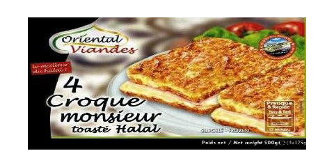 Croque Monsieur - Toasté halal