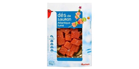 Dés de Saumon