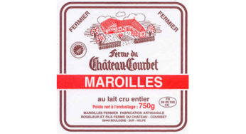 Rappel de fromages du Château Courbet
