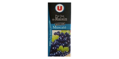 U - Jus de raisin