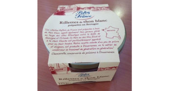 Recall : White tuna Rillettes