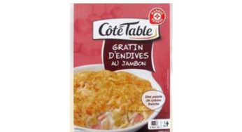 Rappel de Gratin d’Endives au Jambon