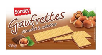 Rappel de Gaufrettes Chocolat et Noisettes