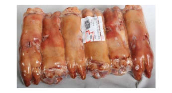 Pork feet Listeria