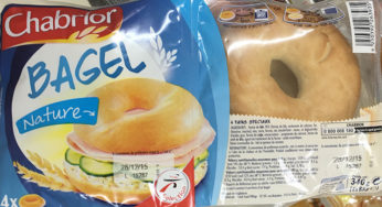 Rappel : Bagel nature de la marque Chabrior