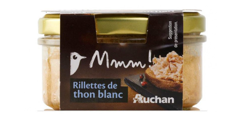 Rillettes de thon blanc - Auchan