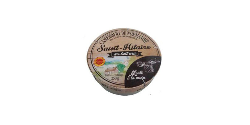 Camembert de Normandie lait cru Saint Hilaire