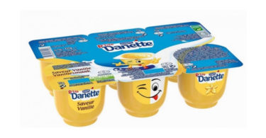 Danone Ptite Danette - saveur vanille