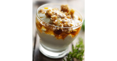 Yogurt has Greek - honey granola