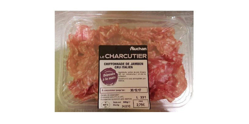 Chiffonnade de jambon - Auchan