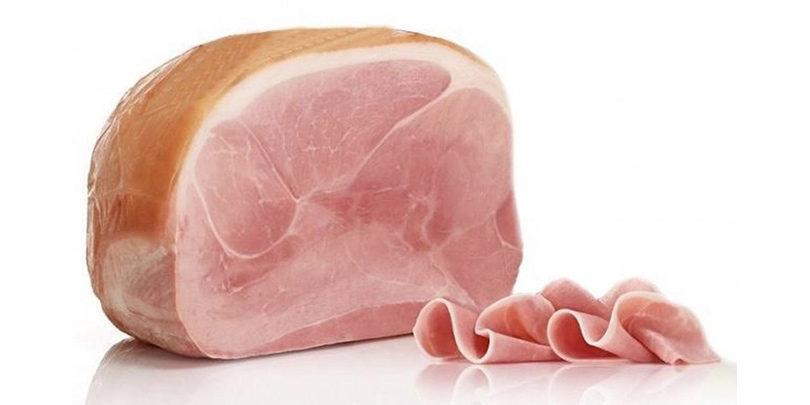 Ham with rind