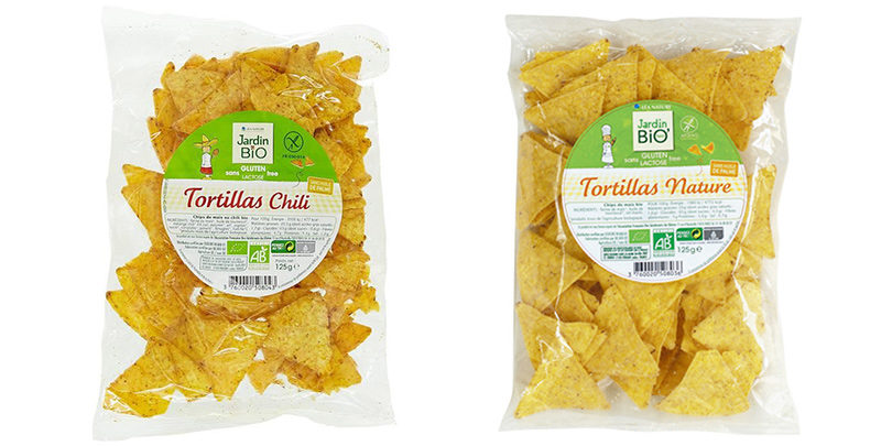 Tortillas chili nature - BIO