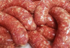 Sausages with Salmonella