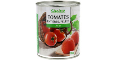 Tomates pelees