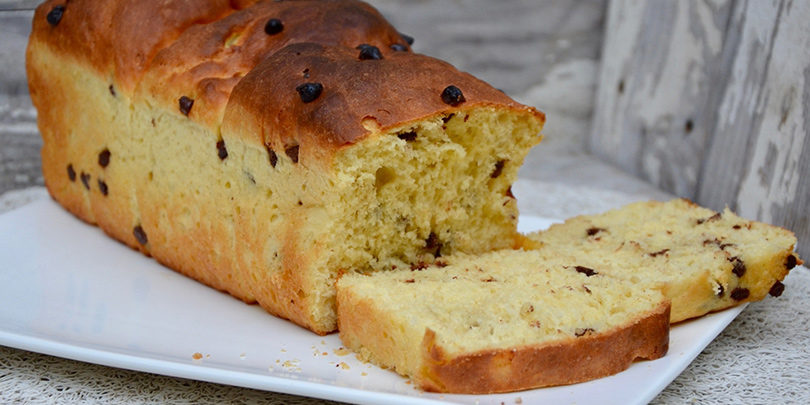 Chocolate chunk brioche