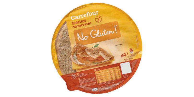 Carrefour - Galettes de sarrasin no gluten