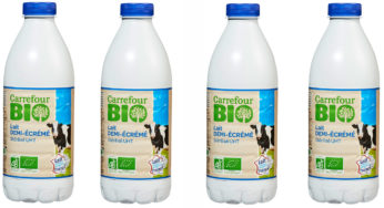 physicochemical fault BIO Carrefour milk