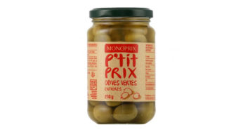 of sulphites in green olives