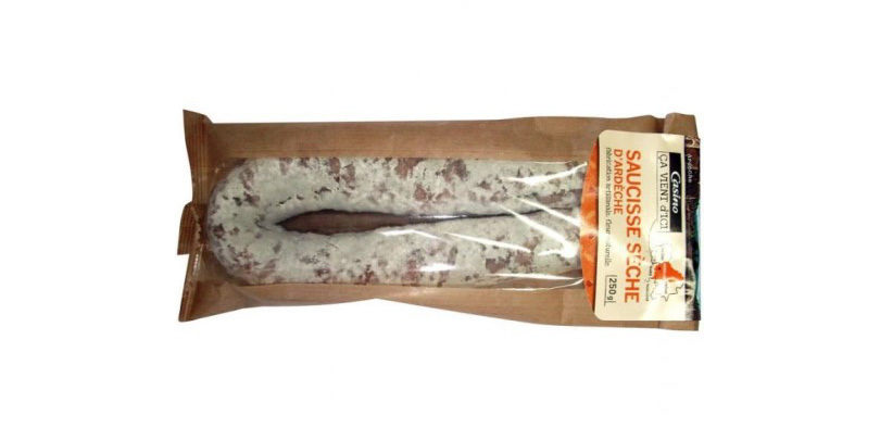 Dried sausage - Ardeche - Casino